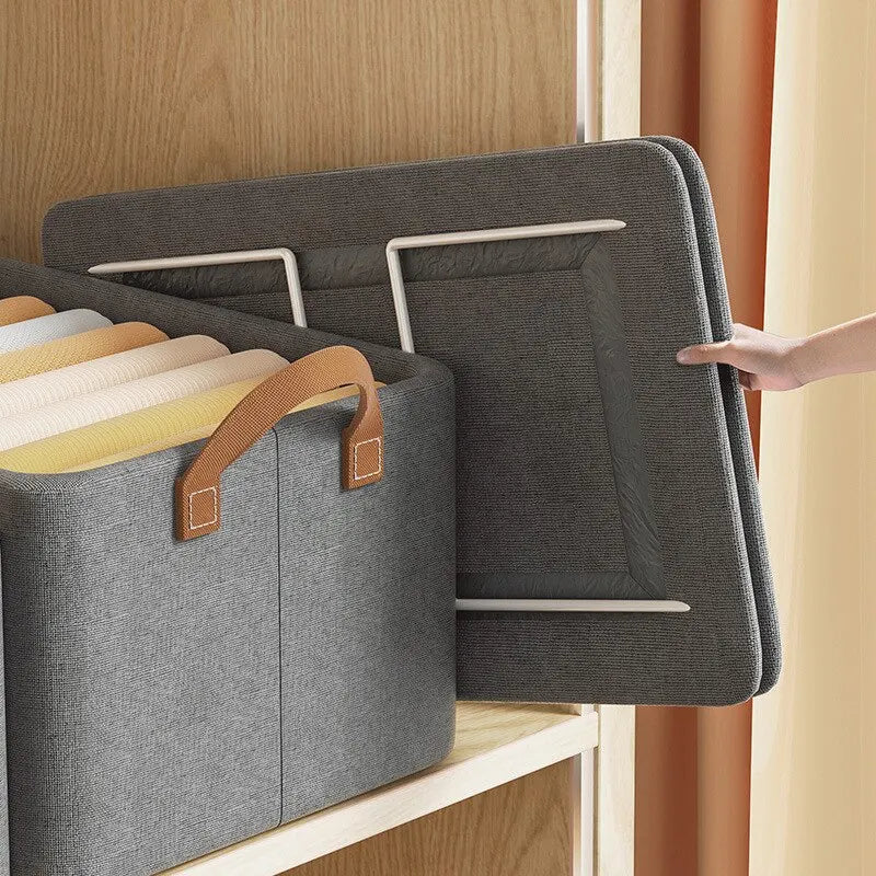 Sac de rangement pliable anti‑poussière pour vêtements & couettes