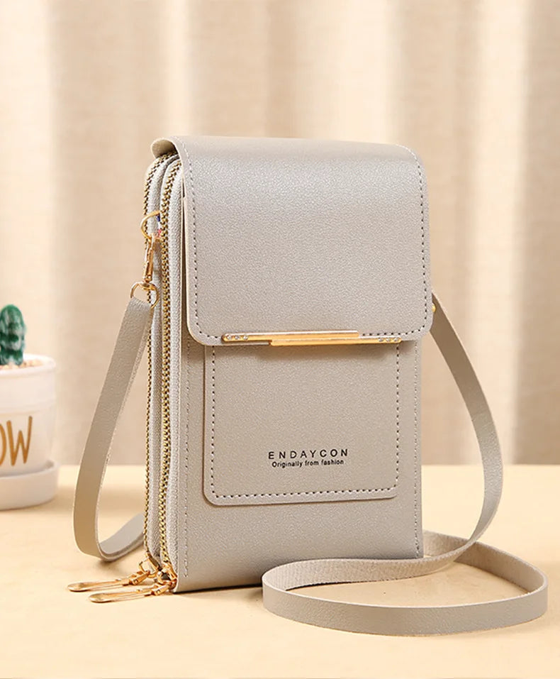 Buylor Bolso – Sac Tactile Femme en Cuir PU